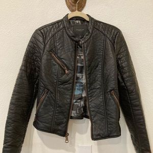 Marc New York Black Leather Jacket
